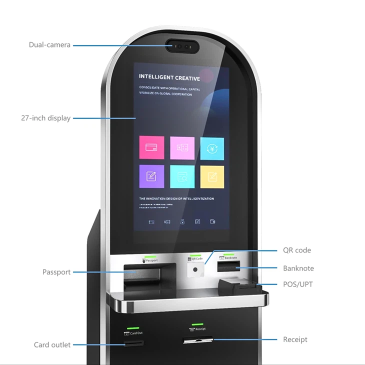 Hotel Check-in Kiosk / Telecom Card Self-service Terminal
