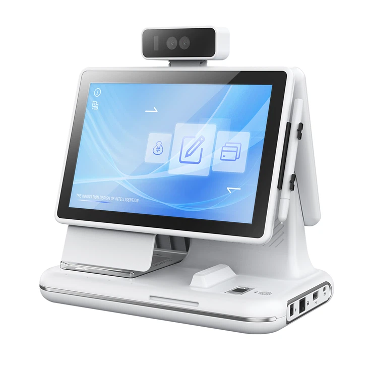 Dual-Screen Identity Verification Terminal DT-001